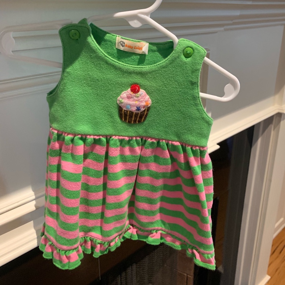 Adorable cupcake 3 month cotton dress